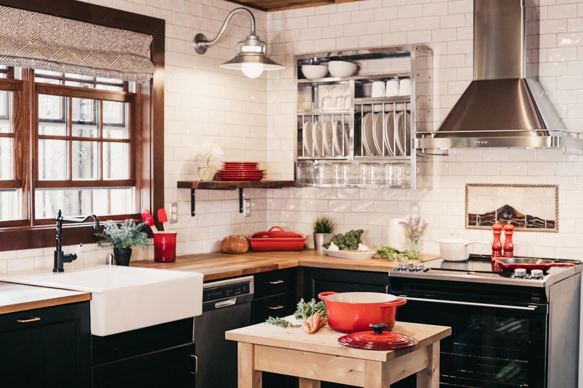 Completed kitchen finishes